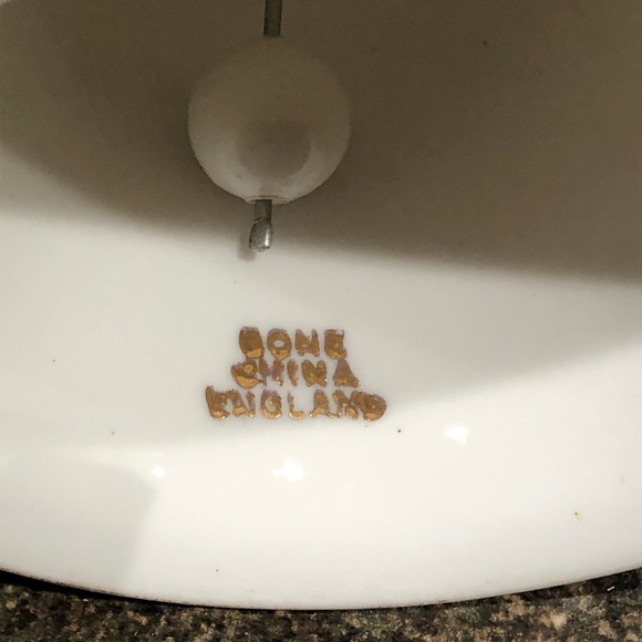 Bone China dinner bell Roses from England - Picture 4 of 4